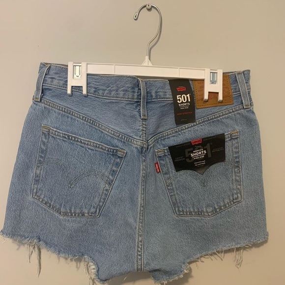 Levi’s 501 High Rise Shorts - Picture 2 of 2